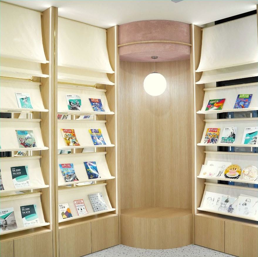 1F 乘風文理 閱讀書牆